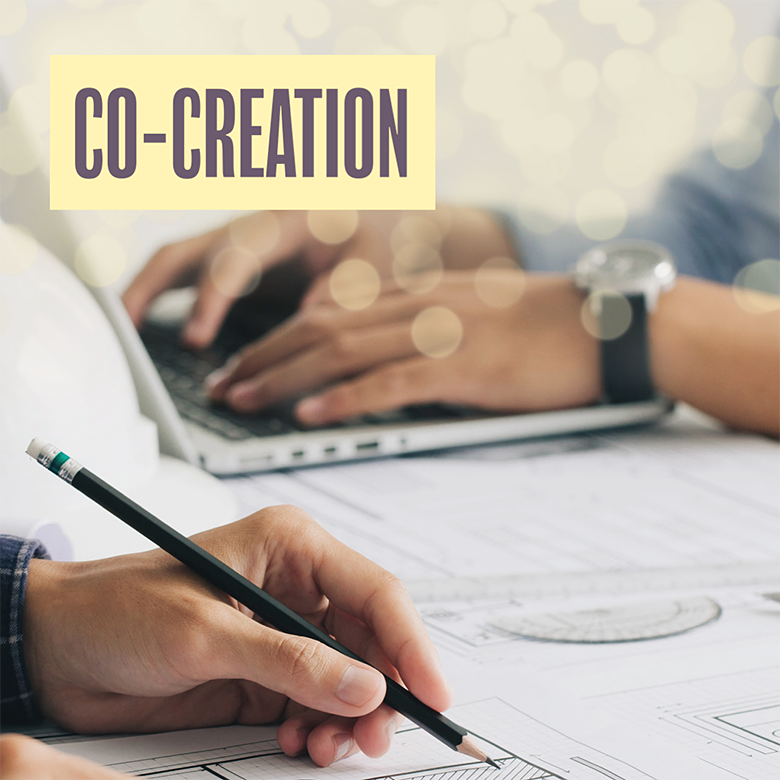 Co-creation er en metode i service design