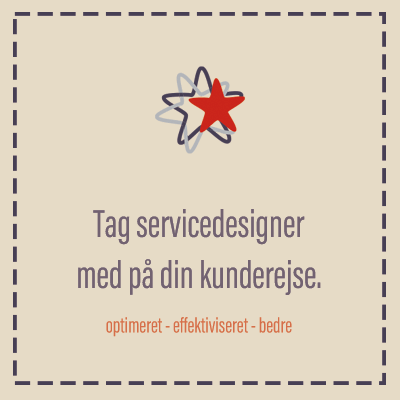 Tag servicedesigner med på din kunderejse